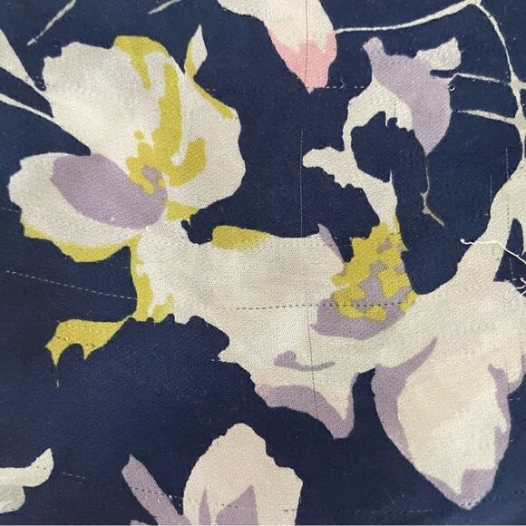 Joie Women’s Blue Floral Silk Blouse 3/4 Sleeve Size XS - Picture 11 of 16